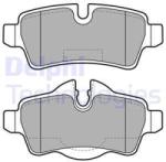 DELPHI set placute frana, frana disc DELPHI LP2022 (LP2022)