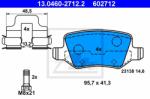 ATE set placute frana, frana disc ATE 13.0460-2712.2 (13.0460-2712.2)