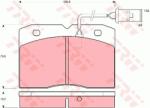 TRW set placute frana, frana disc TRW GDB478 (GDB478) - automobilus