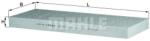 MAHLE Filtru, aer habitaclu MAHLE LAK 167 (LAK 167)