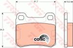 TRW set placute frana, frana disc TRW COTEC GDB911 (GDB911)