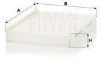 Mann-filter Filtru, aer habitaclu MANN-FILTER CU 26 006 (CU 26 006)