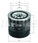 MAHLE Filtru ulei MAHLE OC 383 (OC 383) - automobilus