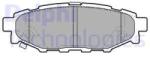 DELPHI set placute frana, frana disc DELPHI LP1999 (LP1999)