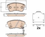 TRW set placute frana, frana disc TRW GDB3630 (GDB3630) - automobilus