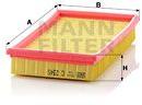 Mann-filter Filtru aer MANN-FILTER C 2345 (C 2345) - automobilus