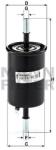 Mann-filter filtru combustibil MANN-FILTER WK 55/3 (WK 55/3) - automobilus