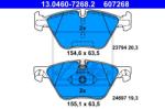 ATE set placute frana, frana disc ATE 13.0460-7268.2 (13.0460-7268.2)