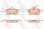TRW set placute frana, frana disc TRW COTEC GDB2037 (GDB2037)