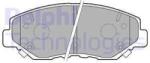 DELPHI set placute frana, frana disc DELPHI LP1806 (LP1806)