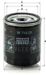 Mann-filter Filtru ulei MANN-FILTER W 713/28 (W 713/28) - automobilus