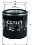 MAHLE Filtru ulei MAHLE OC 977/1 (OC 977/1) - automobilus