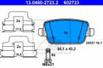ATE set placute frana, frana disc ATE 13.0460-2723.2 (13.0460-2723.2)