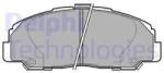 DELPHI set placute frana, frana disc DELPHI LP944 - automobilus