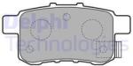 DELPHI set placute frana, frana disc DELPHI LP2145 (LP2145)