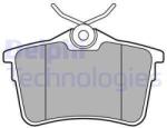 DELPHI set placute frana, frana disc DELPHI LP2147 (LP2147)
