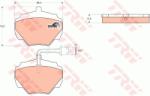 TRW set placute frana, frana disc TRW COTEC GDB976 (GDB976)