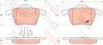 TRW set placute frana, frana disc TRW COTEC GDB1566 (GDB1566)