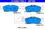 ATE set placute frana, frana disc ATE 13.0460-7282.2 (13.0460-7282.2)