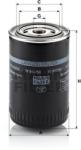 Mann-filter Filtru ulei MANN-FILTER W 940/50 (W 940/50) - automobilus