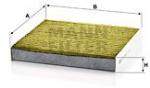 Mann-filter Filtru, aer habitaclu MANN-FILTER FreciousPlus FP 1919 (FP 1919)