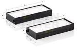 Mann-filter Filtru, aer habitaclu MANN-FILTER CU 2542-2 (CU 2542-2)