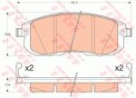 TRW set placute frana, frana disc TRW GDB3616 (GDB3616) - automobilus
