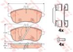 TRW set placute frana, frana disc TRW GDB2056 (GDB2056) - automobilus