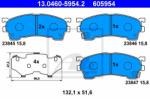 ATE set placute frana, frana disc ATE 13.0460-5954.2 (13.0460-5954.2)
