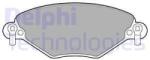 DELPHI set placute frana, frana disc DELPHI LP1654 - automobilus