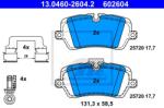 ATE set placute frana, frana disc ATE 13.0460-2604.2 (13.0460-2604.2)