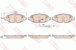 TRW set placute frana, frana disc TRW COTEC GDB1956 (GDB1956)