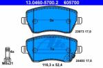 ATE set placute frana, frana disc ATE 13.0460-5700.2 (13.0460-5700.2)