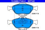 ATE set placute frana, frana disc ATE 13.0460-7142.2 (13.0460-7142.2)