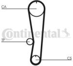 Continental Ctam Set curea de distributie CONTINENTAL CTAM CT568K1 (CT568K1) - automobilus
