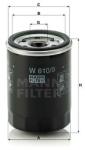 Mann-filter Filtru ulei MANN-FILTER W 610/9 (W 610/9) - automobilus