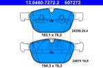 ATE set placute frana, frana disc ATE 13.0460-7272.2 (13.0460-7272.2)