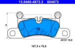 ATE set placute frana, frana disc ATE 13.0460-4872.2 (13.0460-4872.2)