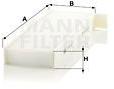 Mann-filter Filtru, aer habitaclu MANN-FILTER CU 29 003-2 (CU 29 003-2)