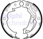 DELPHI Set saboti frana, frana de mana DELPHI LS2025 (LS2025) - automobilus