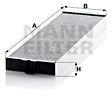 Mann-filter Filtru, aer habitaclu MANN-FILTER CUK 5258 (CUK 5258)