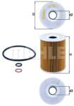 MAHLE Filtru ulei MAHLE OX 355/3D (OX 355/3D) - automobilus