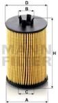 Mann-filter Filtru ulei MANN-FILTER HU 612/1 x (HU 612/1 x) - automobilus