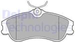 DELPHI set placute frana, frana disc DELPHI LP1624 (LP1624)