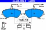 ATE set placute frana, frana disc ATE 13.0460-2892.2 (13.0460-2892.2)