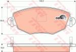 TRW set placute frana, frana disc TRW COTEC GDB1434 (GDB1434)