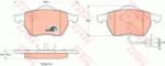 TRW set placute frana, frana disc TRW COTEC GDB1049 (GDB1049)