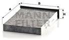 Mann-filter Filtru, aer habitaclu MANN-FILTER CUK 2316 (CUK 2316)