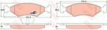 TRW set placute frana, frana disc TRW COTEC GDB255 (GDB255)