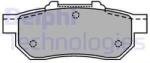 DELPHI set placute frana, frana disc DELPHI LP1456 (LP1456)